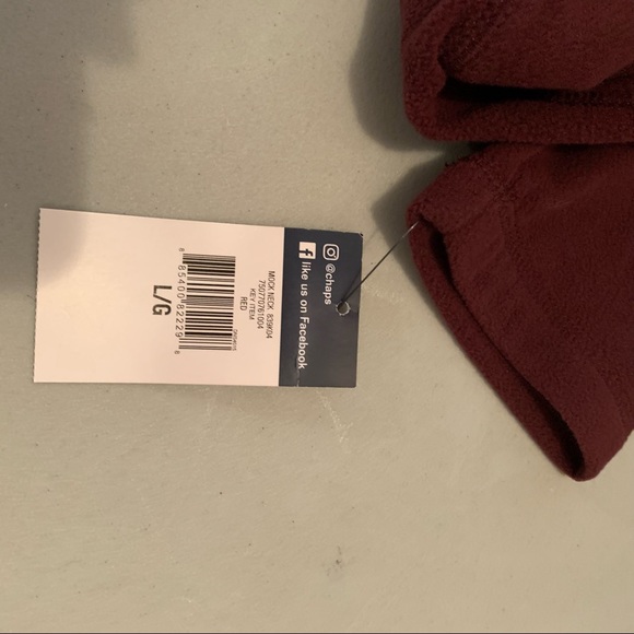 Chaps Mock Neck 1/4 Zip -  NWT - Picture 8 of 11